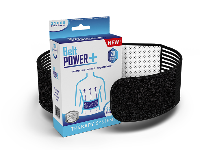 Dekompresyjny pas biomagnetyczny z turmalinem